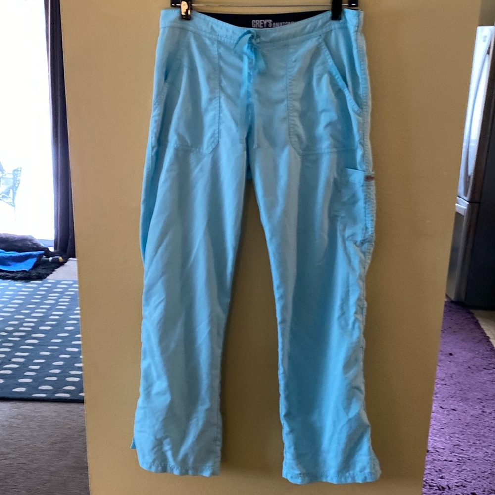Scrub Pants Robin Egg Blue Size Small